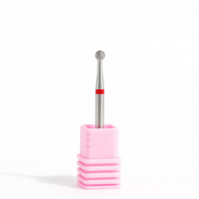 Capat de freza Nailsup diamantat Red ball 2.1mm