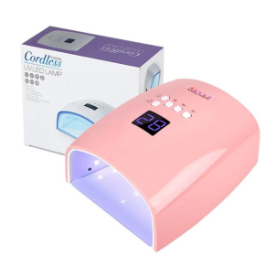 Lampă UV/LED Profesională Reîncărcabilă ROZ 66W pentru Manichiură, Gel UV și Ojă Semipermanentă