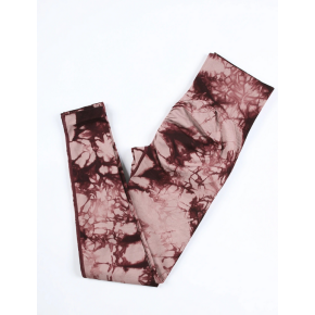 Colanti Sala WNY PRO Tie Dye, Fara Cusatura, Modelatori, Cu Talie Inalta, Roz Si Grena - XL,  MIX13510-930