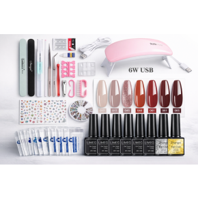 Kit Manichiura Unghii Oja Semipermanenta ZH01