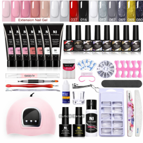 Kit Manichiură Unghii Ojă Semipermanentă Si Polygel ZH37