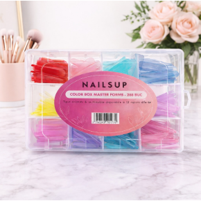 NAILSUP – Color Box Master Forms | 288 buc