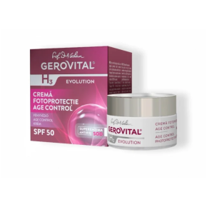 Gerovital Crema Fotoprotectie cu efect antirid SPF 50 H3 Evolution , 50 ml