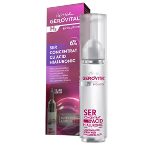 GEROVITAL H3 EVOLUTION SER CONCENTRAT CU ACID HIALURONIC 10ML