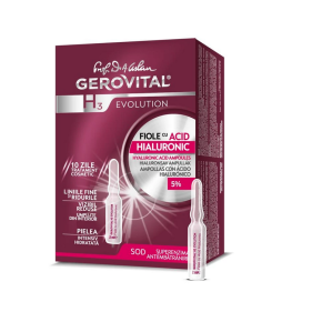 GEROVITAL H3 EVOLUTION FIOLE CU ACID HIALURONIC
