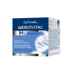 Gerovital Crema H3 Classic lift restructuranta de noapte, 50 ml