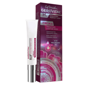 Gerovital Crema fermitate contur ochi H3 Evolution Perfect Look, 15 ml 