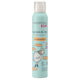 Gerovital Kids Spuma de dus pentru copii Marshmallows, 200 ml