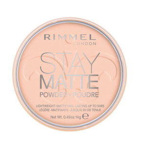 Rimmel London Pudra compacta Stay Matte 02 Pink Blossom