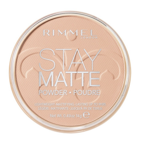 Rimmel London Pudra compacta Stay Matte 03 Peach Glow