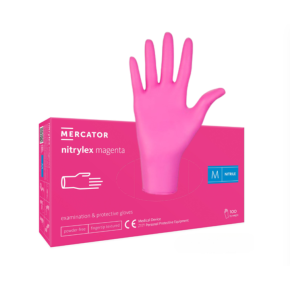 Manusi Nitril Nitrylex Magenta Masura S