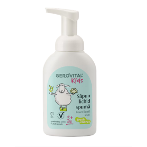 Gerovital Kids Sapun lichid spuma Fresh Energy, 300 ml