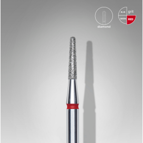 Staleks Cap diamant con trunchial roșu EXPERT FA70R018/8