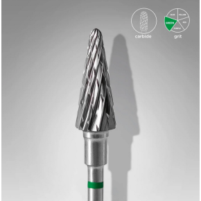 Staleks Capat Freza Tungsten Con Verde FT71G060/14
