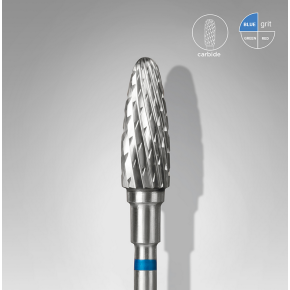 Staleks Capat Freza Carbid Albastru forma Con FT90B050/13