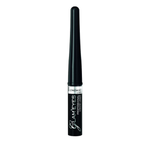 Rimmel London Tus de ochi lichid Glam'Eyes 001 Black Glamour