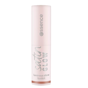 Essence Satin GLOW Luminous Shine Lipstick 01 Whole Latte Love