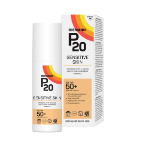 RIEMANN P20 – Cremă de corp pentru piele sensibilă SPF 50+ – 100 ml