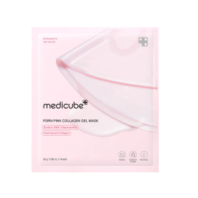 MEDICUBE – Mască de față tip gel cu colagen roz PDRN – 28 g