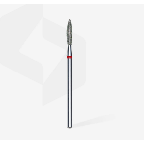 Capat Freza Diamant Pentru Unghii Flacara Rosie 2,3 mm FA10R023/10