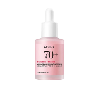 ANUA Ser pentru față cu 70% extract de piersică și niacinamidă, 30 ml