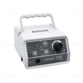 Freză Electrică Profesională Strong 209K, 65W 45.000 RPM pentru Unghii Tehnice, Manichiură și Pedichiură