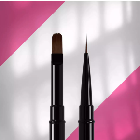 Pensulă Dublă Expert Liner 10 Mm Gel 11 Mm Staleks Nbe-03/06