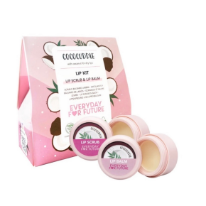 Every Day For Future COCOCUDDLE LIP DUO – exfoliere & hidratare cu extract de cocos