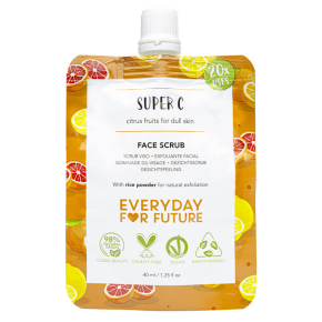 Every Day For Future SUPER C FACE SCRUB – exfoliere & luminozitate cu vitamina C