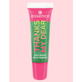 Essence SAY IT WITH JUICY THANKS MY DEAR luciu de buze strălucitor juicy bomb 03 · Glowy Gummy
