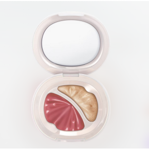 Catrice BRIDES & BESTIES – Duo fard de obraz & iluminator C02 · Glow Down The Aisle