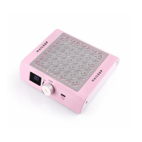 Resigilat Aspirator Praf Unghii NAILSUP Brushless, 85W, Roz - Absorbție Puternică, Silențios