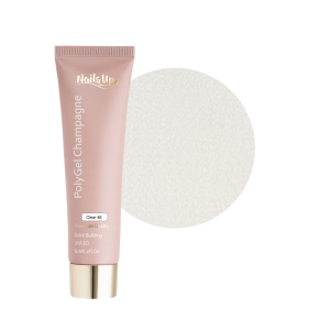 Resigilat Polygel NAILSUP Champagne Transparent 46 60ml