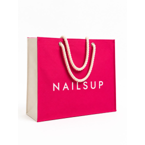 NAILSUP Geantă de Plajă Roz