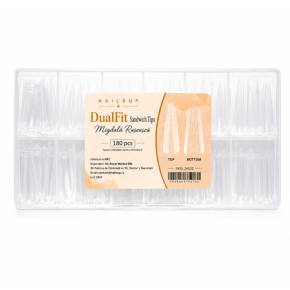 NAILSUP Dual Fit Sandwich Tips – Migdală Rusească