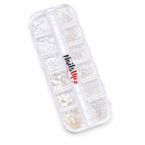 Set nail art manichiura caviar si perle 3d NailsUp