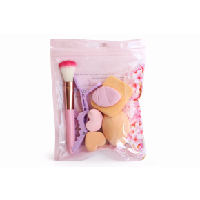 Set Accesorii Machiaj cu Pensulă și Bureți Beauty Blender