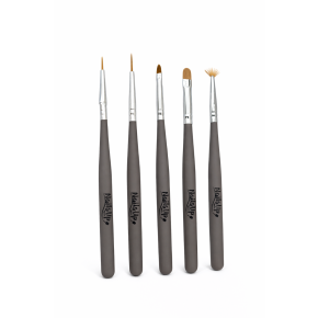 Set 5 pensule nail art manichiura NailsUp Coffee Color