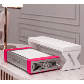 Aspirator praf manichiură SHEMAX Style PRO Pink 54W – Putere profesională, absorbție maximă, aer curat