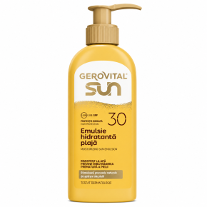 GEROVITAL SUN-EMULSIE HIDRATANTA PLAJA SPF30 200ml