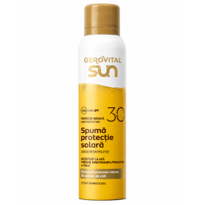GEROVITAL SUN-SPUMA PROTECTIE SOLARA SPF30 150ml