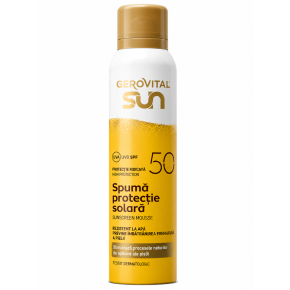 GEROVITAL SUN-SPUMA PROTECTIE SOLARA SPF50 150ml