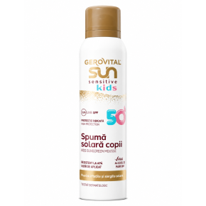 GEROVITAL SUN-SENSITIVE-SPUMA SOLARA COPII SPF50 150ml