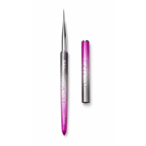 Pensula unghii pictura stilou NailsUp Metallic Pink 15mm