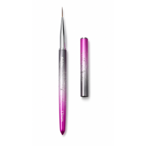 Pensula unghii pictura stilou NailsUp Metallic Pink 13mm