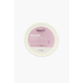 Gel Uv Mack's Fiber Clear 50g