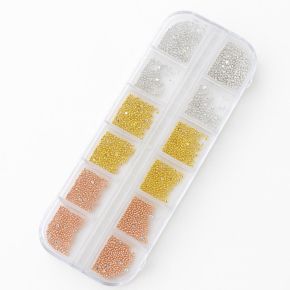 Set nail art manichiura caviar 3 Culori
