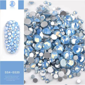 Disc Cristale manichiura Opal Blue 03