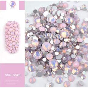Disc Cristale manichiura Opal Pink 02