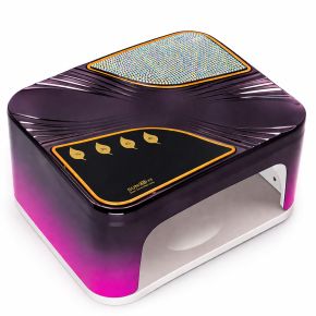 Lampă UV/LED Profesională SUN AB-3 Rainbow Black/Fucsia cu Strasuri 288W pentru orice material tehnic